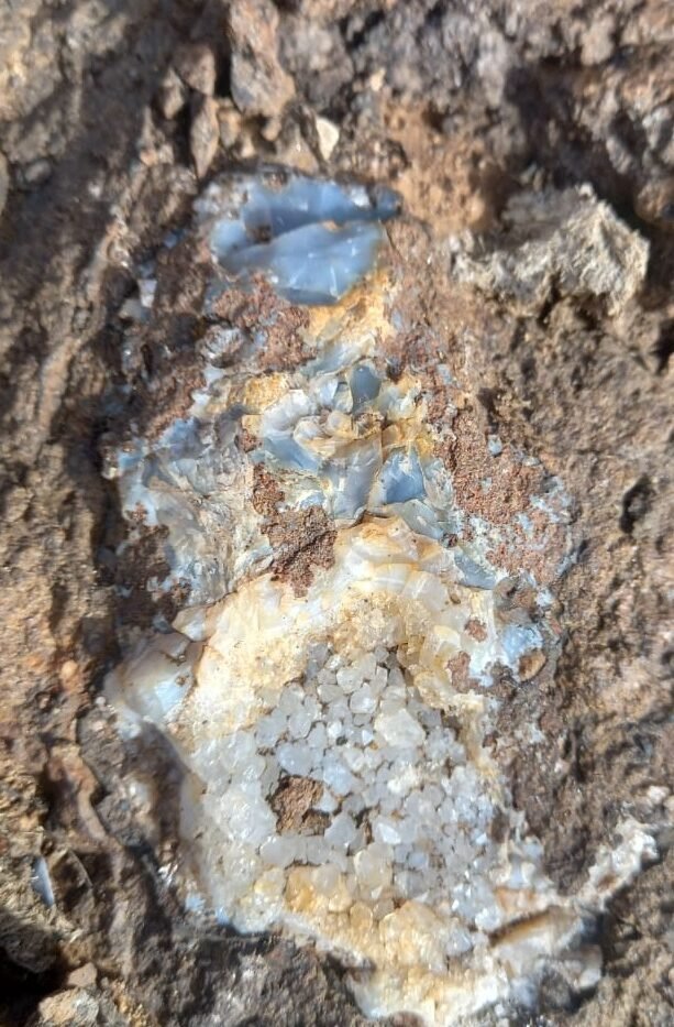 ISC Crystals in it's natural setting