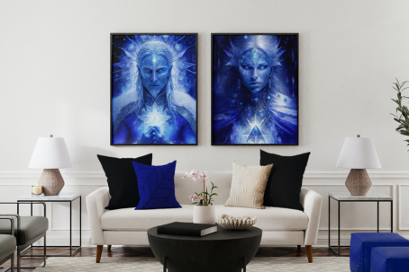 Indigo Lightworker Lounge with 2 Images